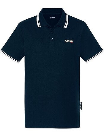 Polo branco schott pswill2 para homem