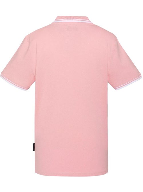 Polo Schott PSWILL2 para Homem Rosa/Branco - Kiabi Polo Schott PSWILL2 para Homem Rosa/Branco - Kiabi