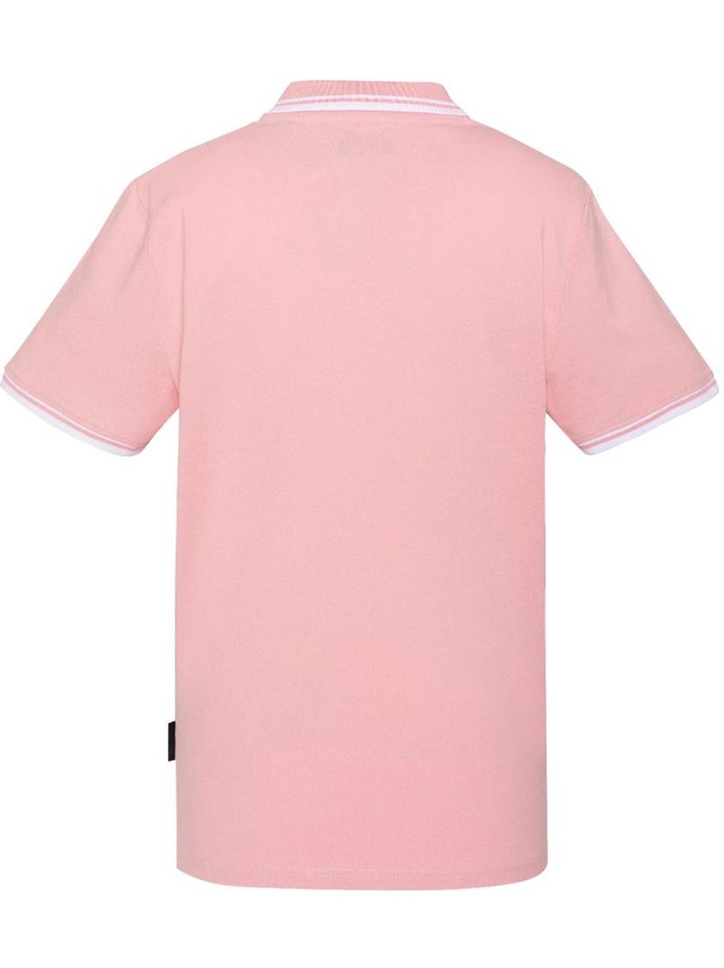 Polo Schott PSWILL2 para Homem Rosa/Branco Rosa - Kiabi