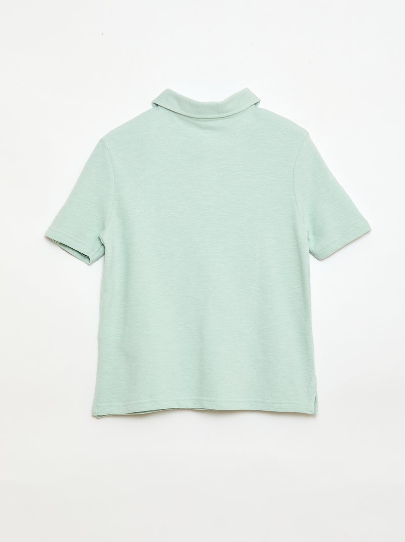 Polo T-shirt Azul - Kiabi