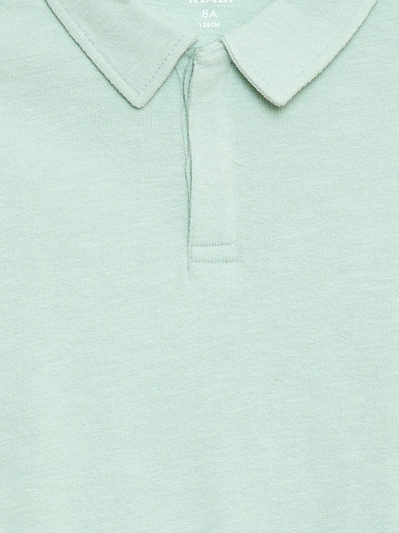 Polo T-shirt Azul - Kiabi