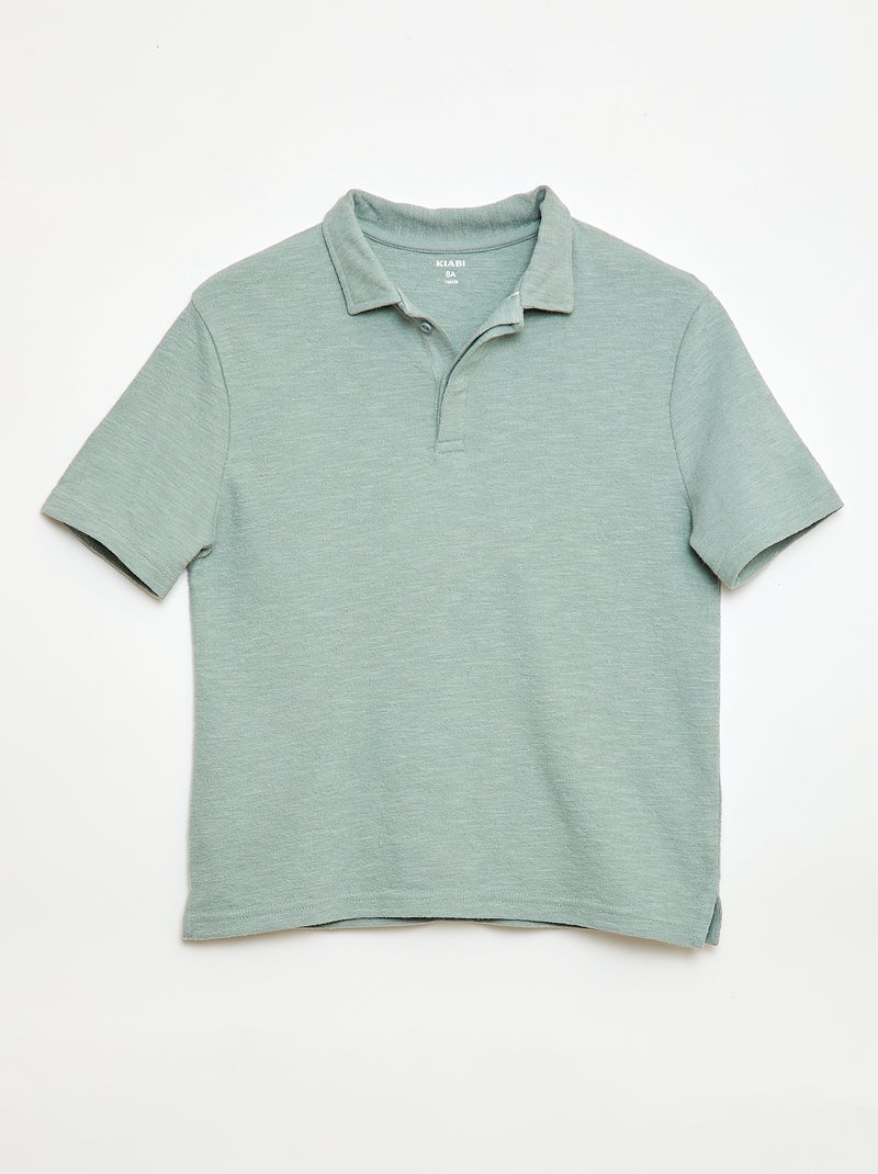 Polo T-shirt Azul - Kiabi