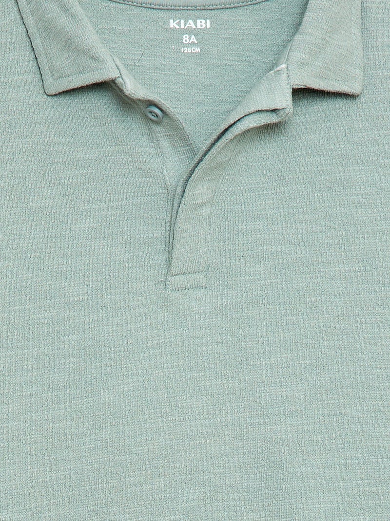 Polo T-shirt Azul - Kiabi