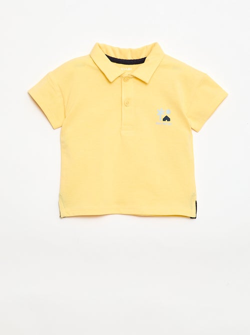Polo T-shirt com Estampa - Kiabi