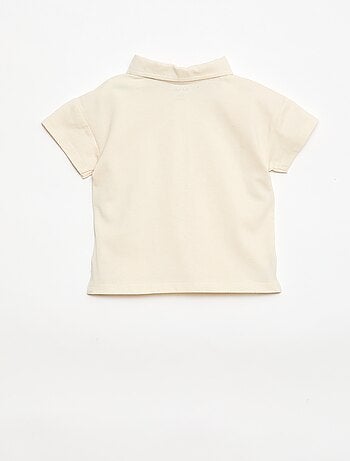 Polo T-shirt com Estampa