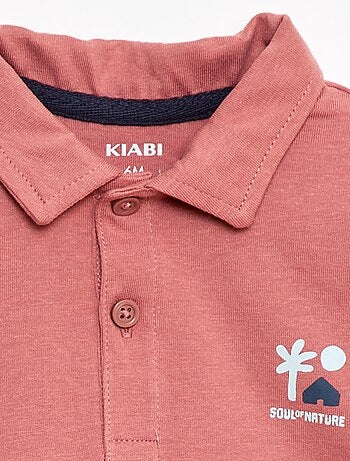 Polo T-shirt com Estampa