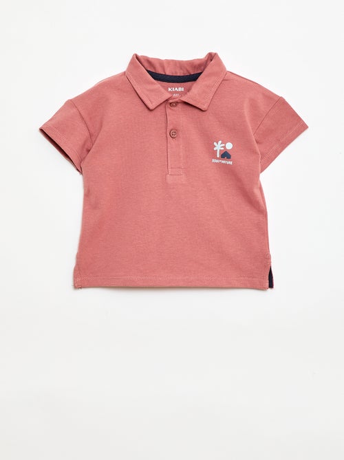 Polo T-shirt com Estampa - Kiabi
