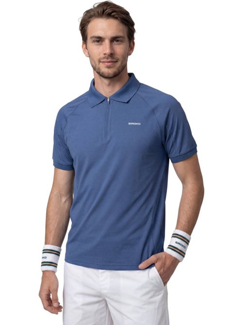 Polo técnico de ténis com meio fecho homem - Kiabi