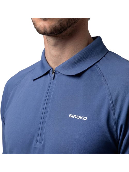Polo técnico de ténis com meio fecho homem - Kiabi