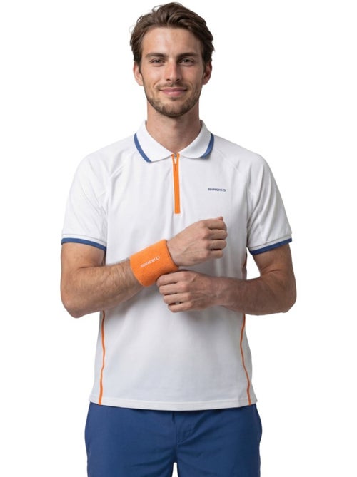 Polo técnico de ténis com meio fecho homem - Kiabi