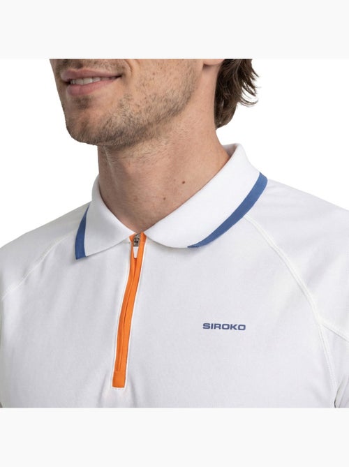 Polo técnico de ténis com meio fecho homem - Kiabi