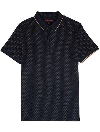 Polo teddy smith pasy 2 para homem em azul marinho e branco