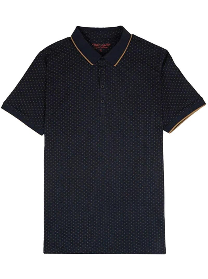 Polo Teddy Smith Pasy 2 para Homem, Azul Marinho Azul-dourado - Kiabi
