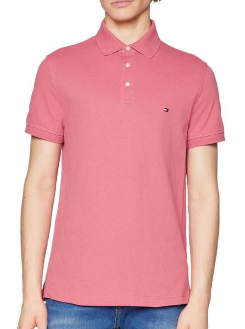 Polo Tommy Hilfiger 1985 Regular Rosa Velho para Homem - Kiabi Polo Tommy Hilfiger 1985 Regular Rosa Velho para Homem - Kiabi