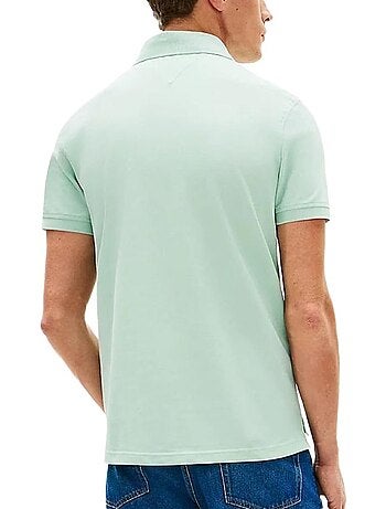 Polo tommy hilfiger 1985 regulars verde claro para homem