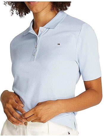 Polo Tommy Hilfiger Azul Claro para Mulher 43224