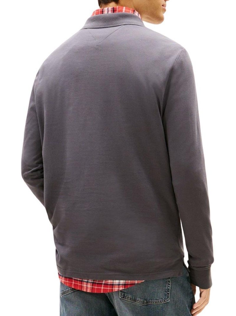 Polo Tommy Hilfiger Cinzento Escuro para Homem DM0DM20232 Cinza-prateado - Kiabi