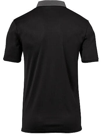 Polo uhlsport offense 23 cinzento/preto para homem