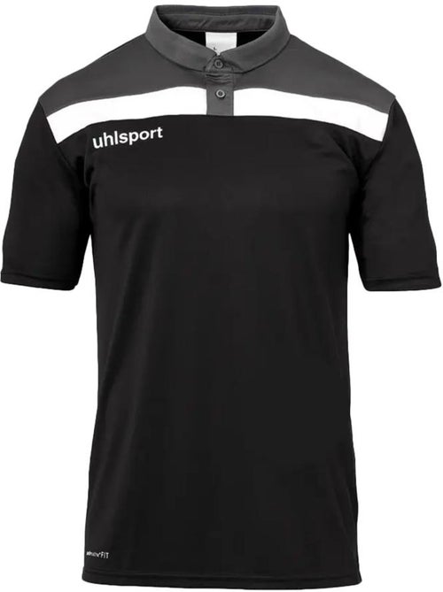 Polo uhlsport offense 23 cinzento/preto para homem - Kiabi