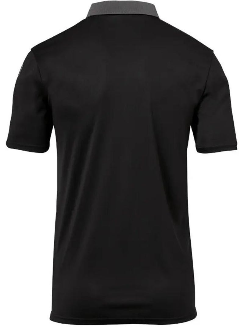 Polo uhlsport offense 23 cinzento/preto para homem Preto - Kiabi