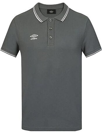 Polo Umbro Bas Net Cinzento para Homem