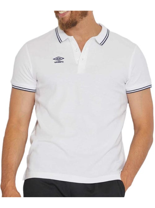 Polo Umbro Branco para Homem 802210 - Kiabi Polo Umbro Branco para Homem 802210 - Kiabi