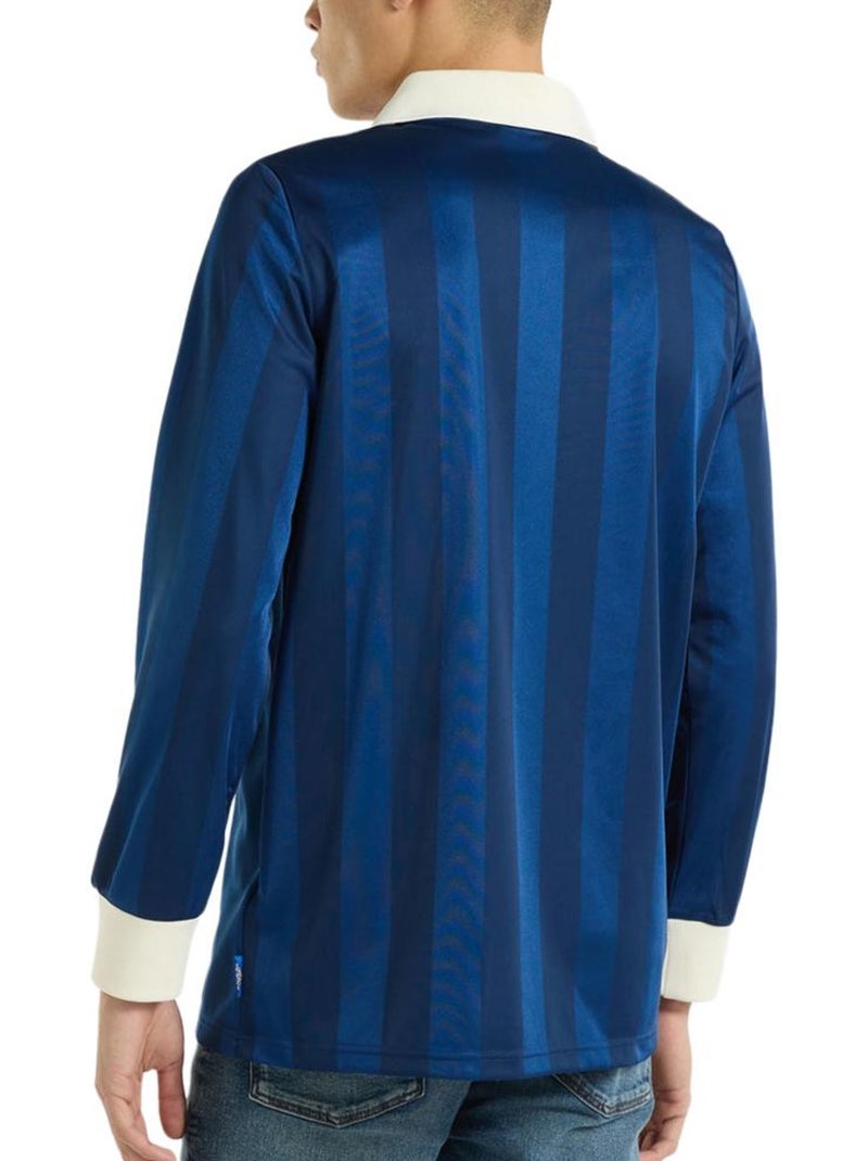 Polo Umbro de Manga Comprida Azul para Homem Futebol Estate Azul - Kiabi