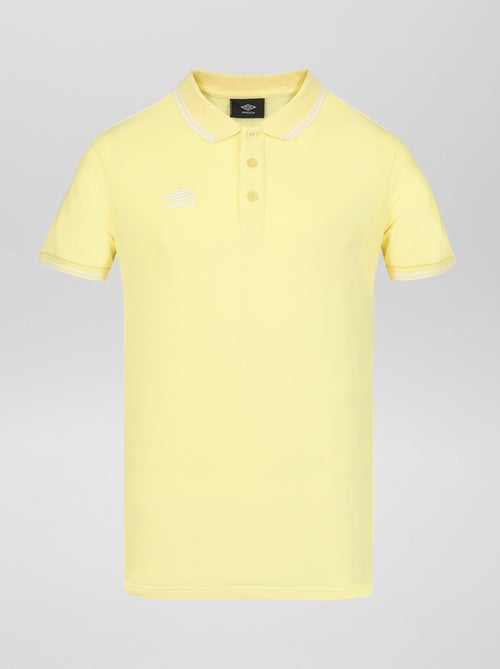Polo 'Umbro' em malha piqué - Kiabi