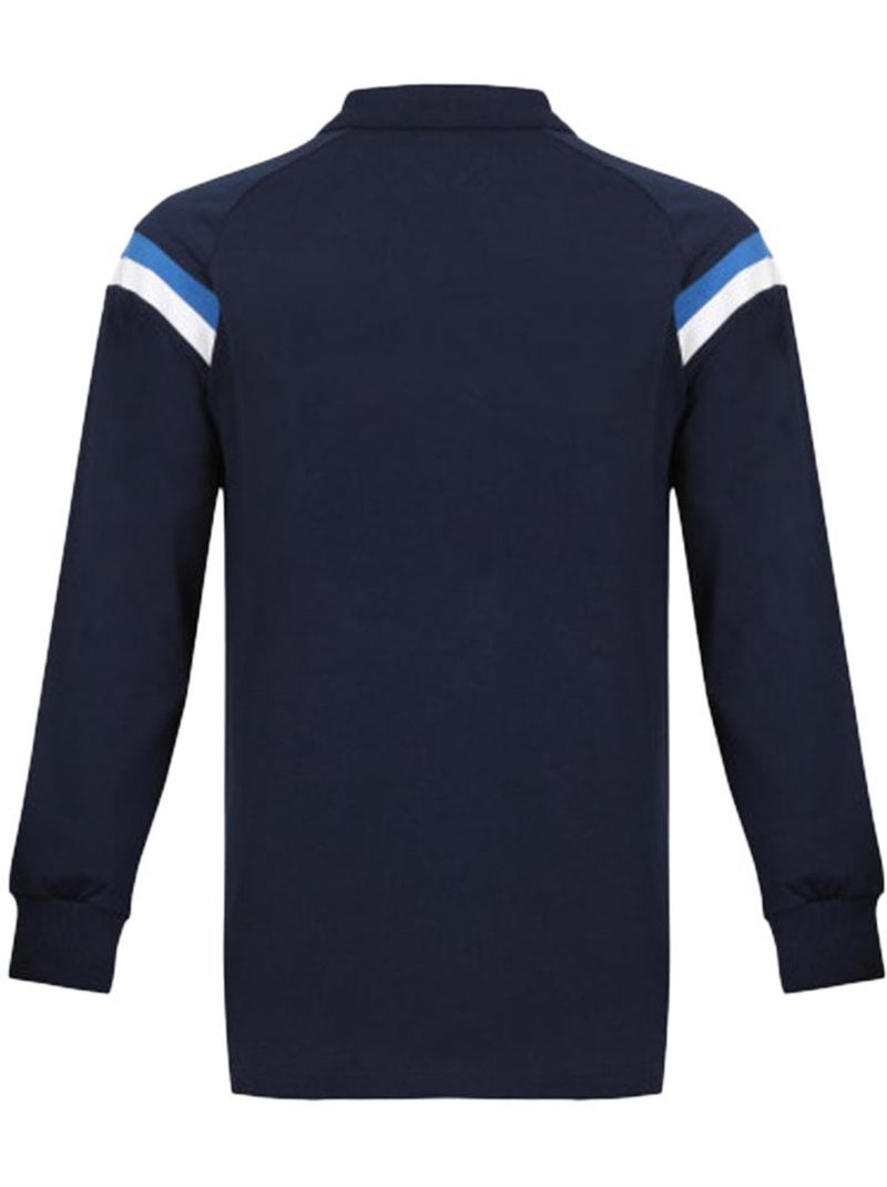 Polo Umbro Fan de Manga Comprida Azul-Marinho para Homem Azul-marinho - Kiabi