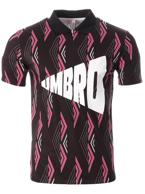 Polo Umbro King para Homem Preto/Rosa - Kiabi Polo Umbro King para Homem Preto/Rosa - Kiabi