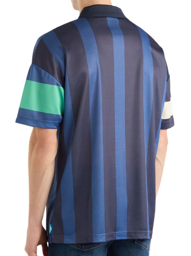Polo Umbro Mash para Homem Azul-Marinho Azul-marinho - Kiabi