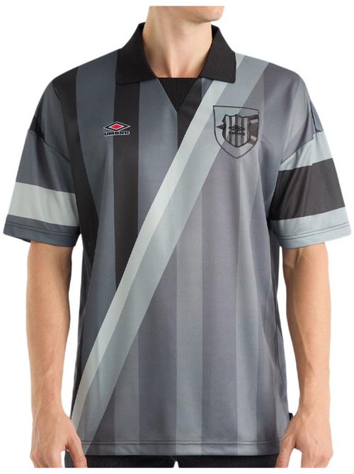 Polo Umbro Mash para Homem em Preto/Cinzento - Kiabi Polo Umbro Mash para Homem em Preto/Cinzento - Kiabi