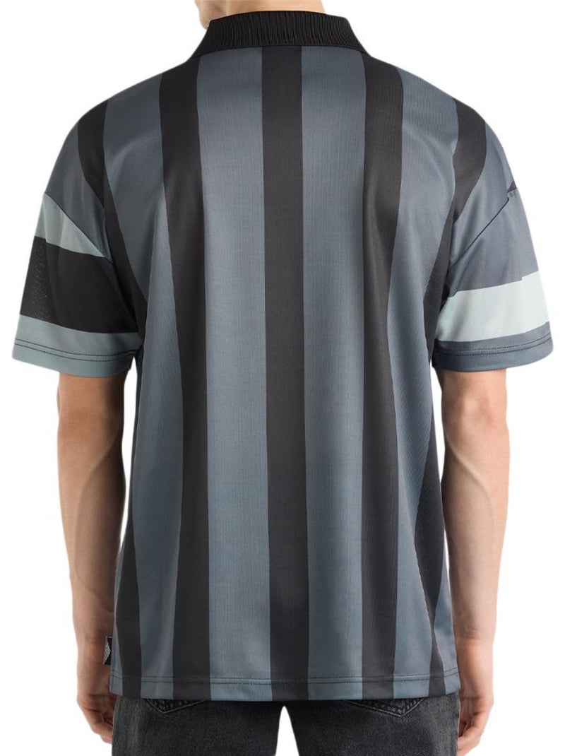 Polo Umbro Mash para Homem em Preto/Cinzento Preto - Kiabi