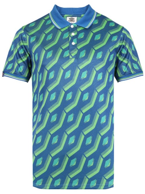 Polo Umbro Regale Azul/Verde para Homem - Kiabi Polo Umbro Regale Azul/Verde para Homem - Kiabi