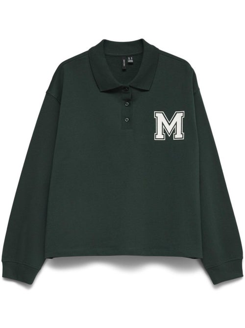 Polo Verde Feminino Vero Moda Vmfotaia - Kiabi Polo Verde Feminino Vero Moda Vmfotaia - Kiabi