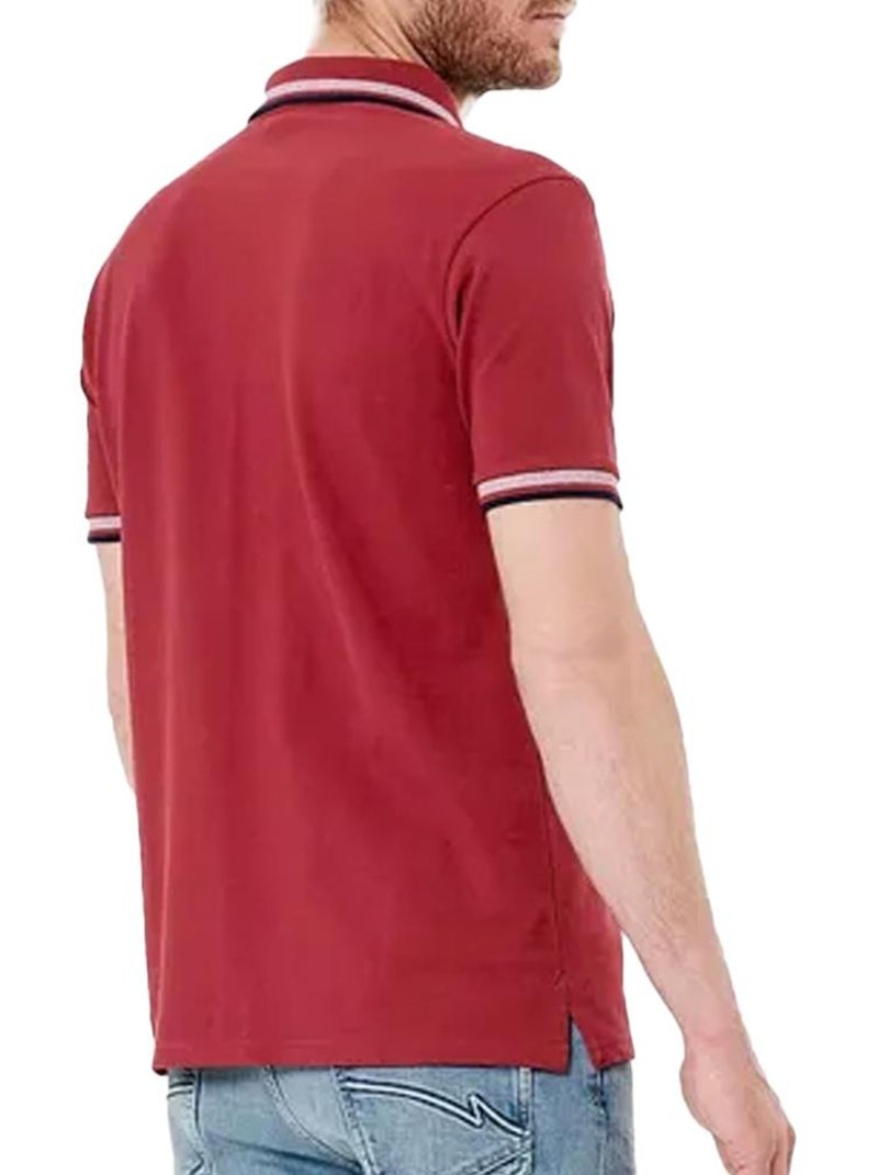 Polo Vermelho Kaporal RAYOCE23 para Homem Vermelho - Kiabi