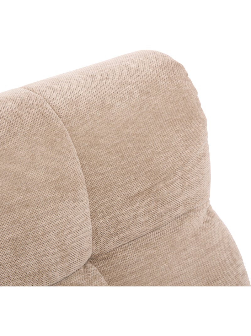 Poltrona modular acolchoada Bege - Kiabi