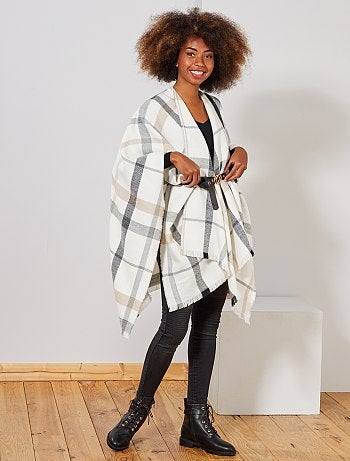 Poncho comprido - Kiabi