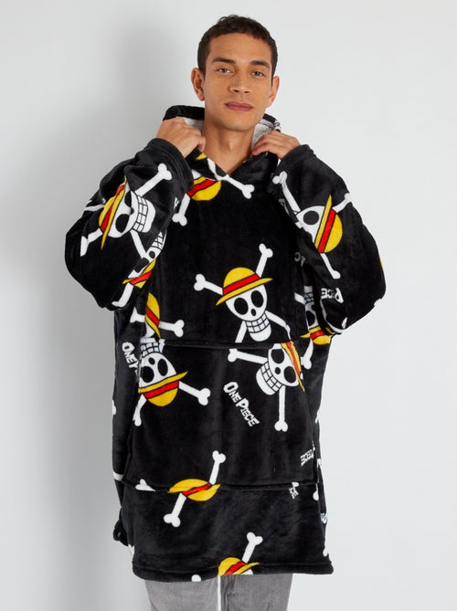 Poncho comprido 'One Piece' polar - Kiabi