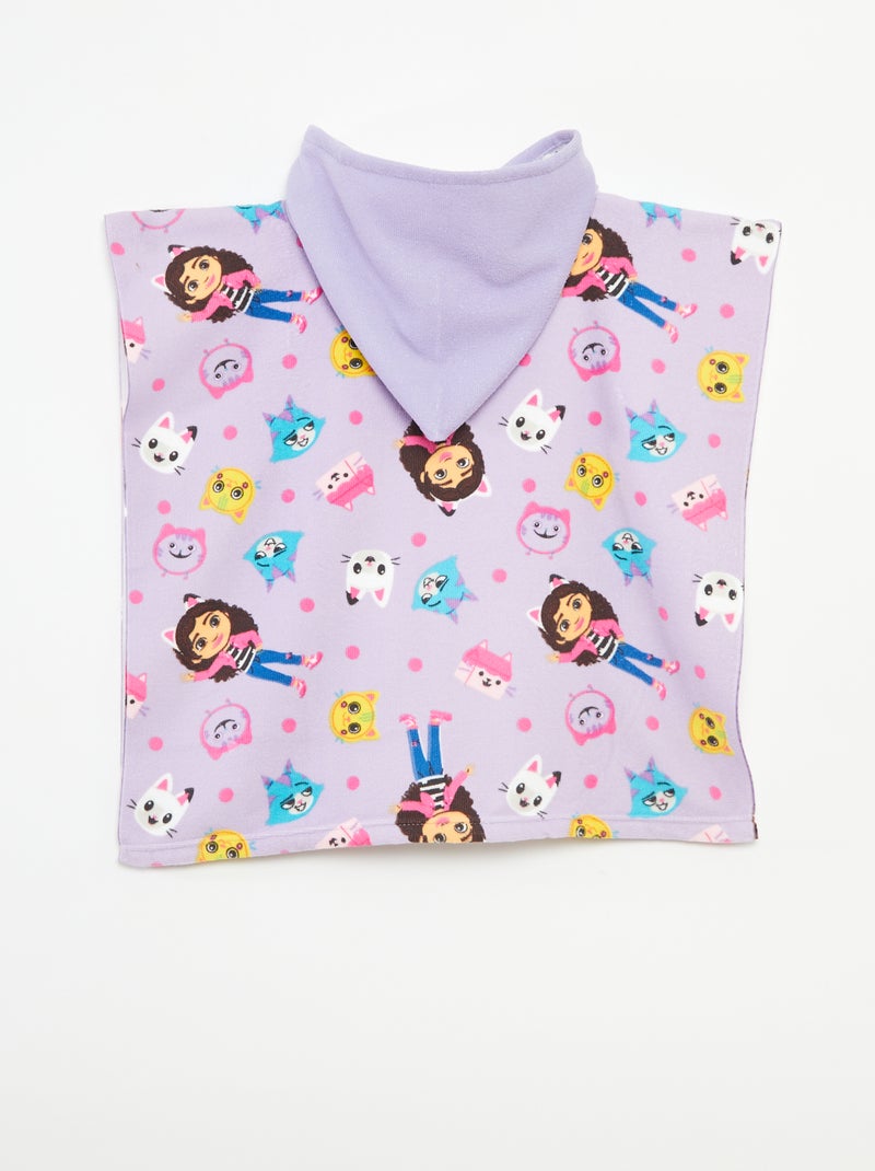 Poncho de banho 'A Casa Mágica da Gaby' em felpa VIOLETA - Kiabi