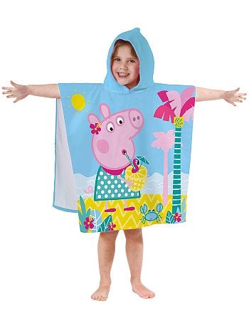 Poncho de banho com capuz 'Porquinha Peppa' - Kiabi
