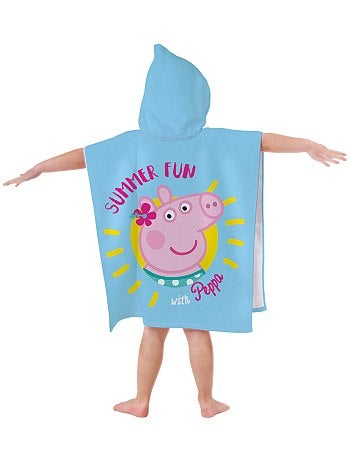 Poncho de banho com capuz 'Porquinha Peppa' - Kiabi