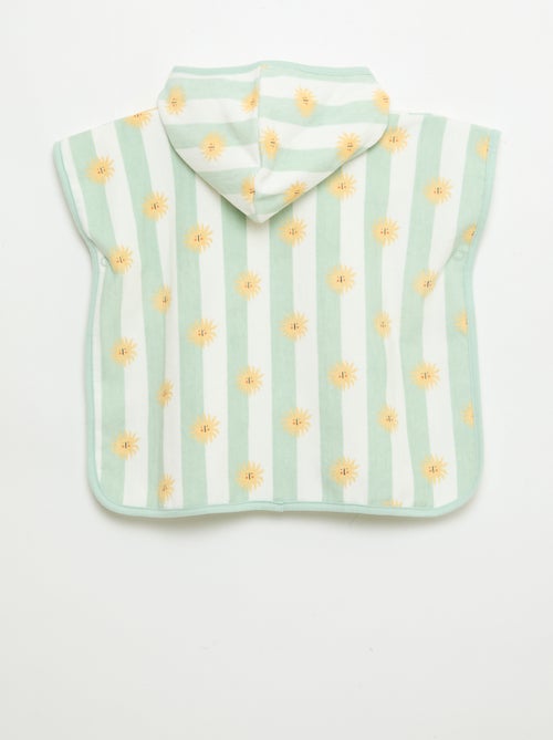 Poncho de banho com capuz - Kiabi Poncho de banho com capuz - Kiabi