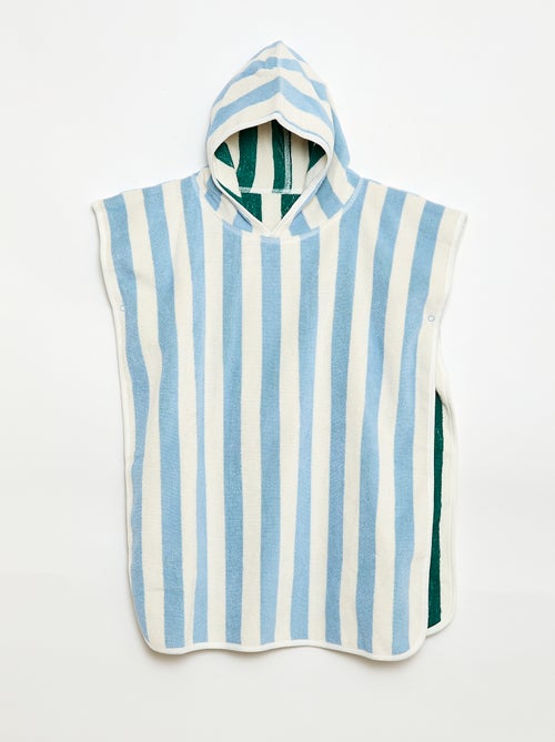 Poncho de banho de turco reversível - Kiabi Poncho de banho de turco reversível - Kiabi