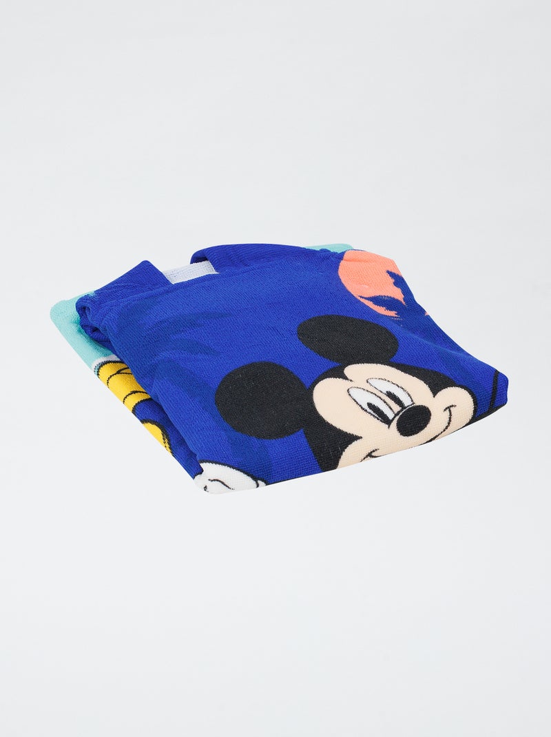 Poncho de banho 'Disney' 'Mickey' 55x110 cm Azul - Kiabi