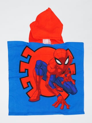 Poncho de banho 'Homem-Aranha'