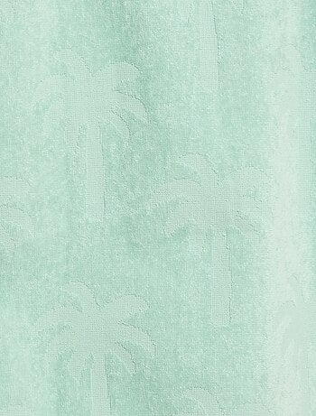 Poncho de banho liso com capuz