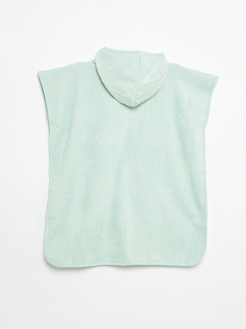 Poncho de banho liso com capuz - Kiabi Poncho de banho liso com capuz - Kiabi