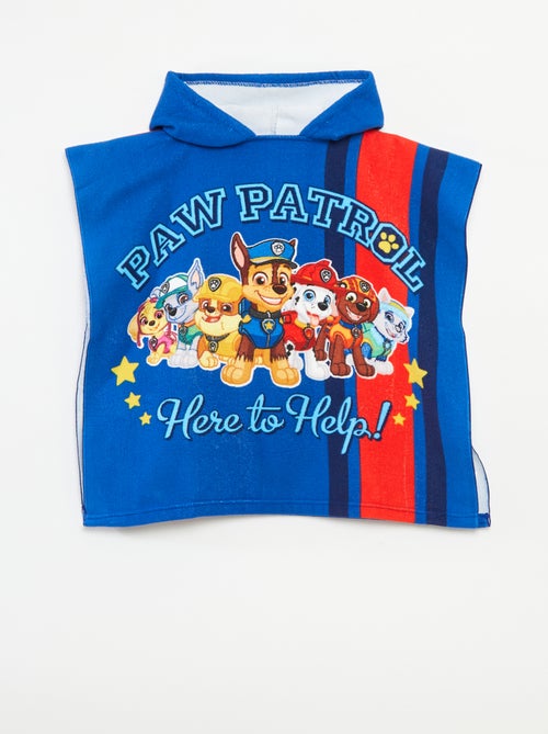 Poncho de banho 'Patrulha Pata' em felpa - Kiabi