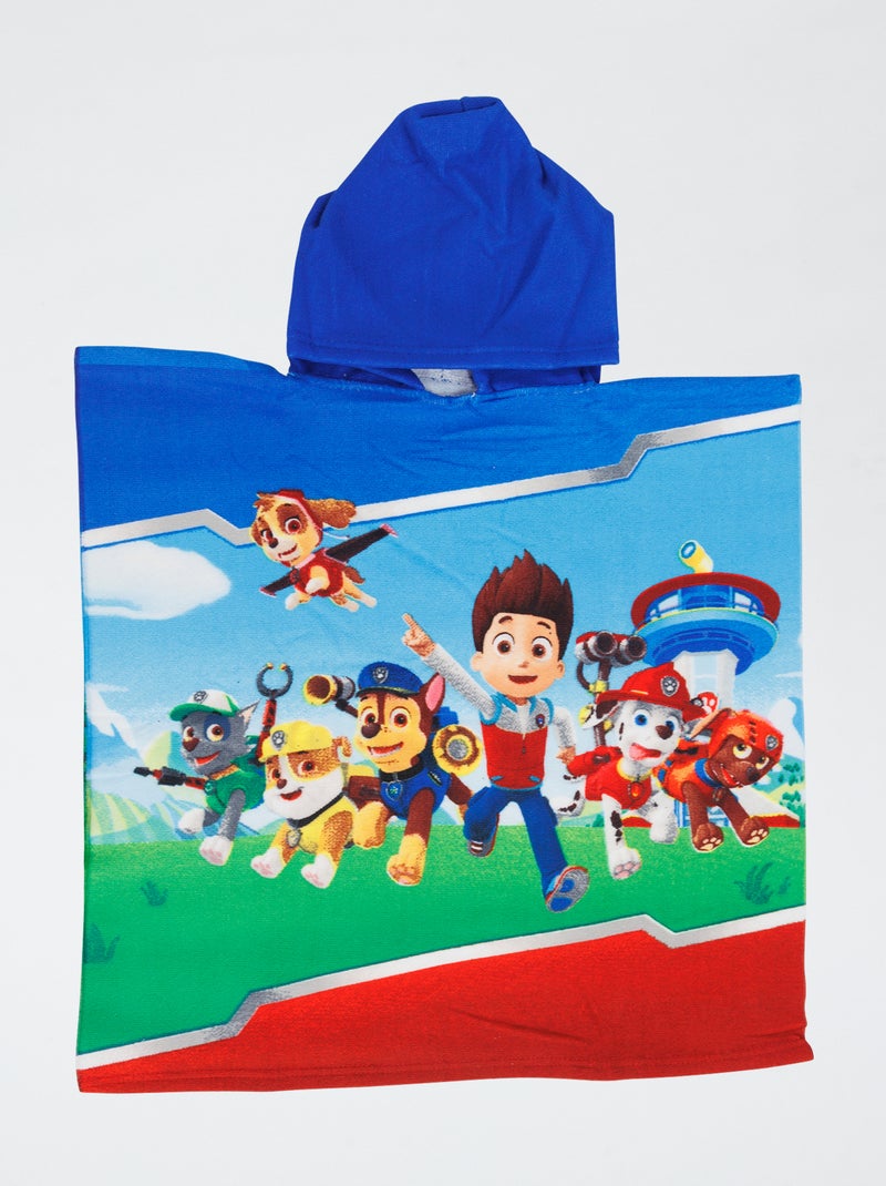 Poncho de banho 'Patrulha Pata' VERMELHO - Kiabi